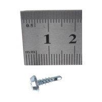 Саморез клоп Метизный двор 3,5х11 оцинкованный, сверло, 1000 шт. 4607159062802