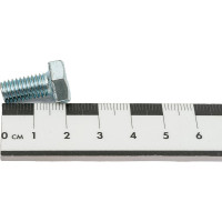 Болт с шестигранной головкой Метизный двор 8x16 DIN 933, 200 шт. 4607159065018