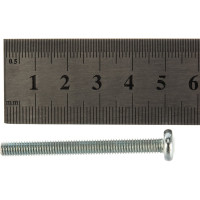 Винт с полуцилиндрической головкой Метизный двор 5x50 DIN 7985, 100 шт. 4607159067241