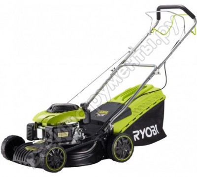 Ryobi бензиновая самоходная газонокосилка 160cc ohv 46cm rlm46160s 5133004344