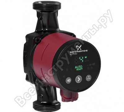 Grundfos насос alpha2 32-40 180 с гайками