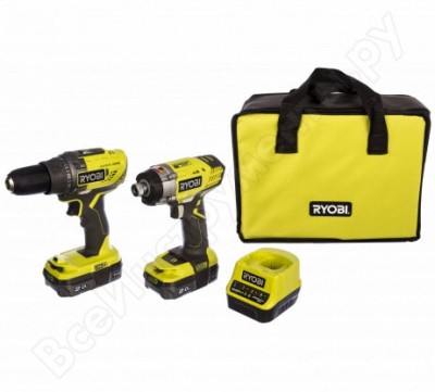 Набор инструмента Ryobi ONE+ R18DDID-220S 5133003577