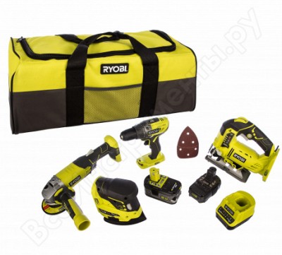 Набор инструментов Ryobi ONE+ R18CK4B-252S 5133003620