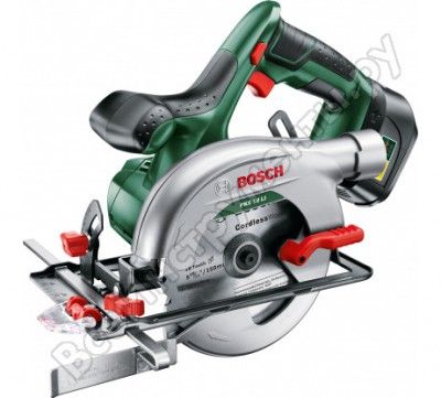 Bosch аккумуляторная циркулярна pks 18 li 06033b1302