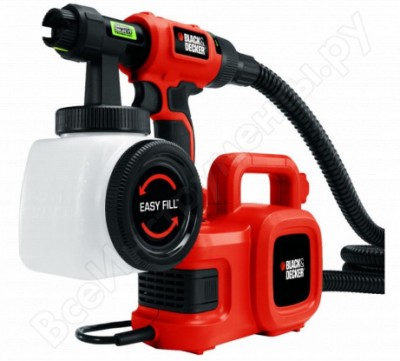 Black+Decker напольный краскопульт hvlp400