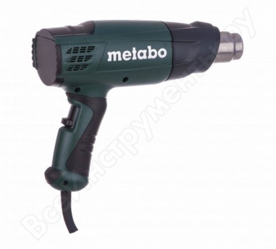 Metabo фен 1600 вт, в кейсе,2 насадки h 16-500 601650500