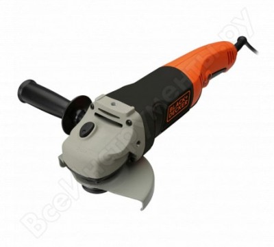 Black+Decker угловая шлифовальная машина, 125мм, 1200вт kg1202