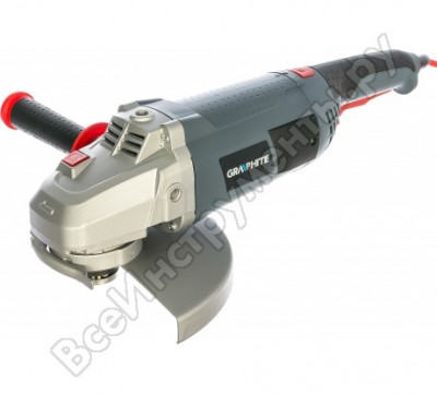 Graphite ушм 230/ 2350вт, плавный пуск, коробка 59g207