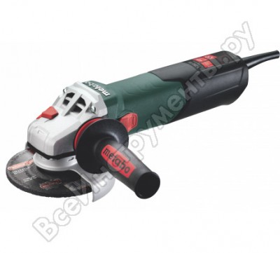 Metabo ушм w 12-125 quick 1250вт,3.4нм 600398010