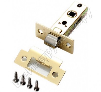 Renz защелка межкомнатная, латунь блест. inl 5-45 b