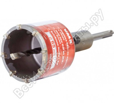 VMX VM511046 Коронка SDS+ 65х50 ТС д/кирпича в сборе 511046