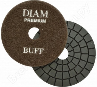 Diam diam круг алмазный гибкий шлифовальный агшк 100*3,0 buff /premium/ 000139