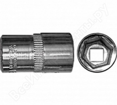 Fit it головка 6-гранная, crv, 1/2