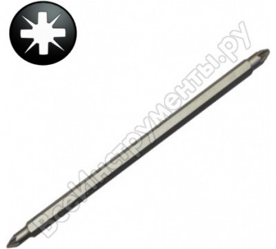 Force жало отвёртки, двустороннее pz.3x pz.4, l=165мм 122d34