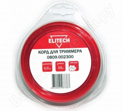 Леска Elitech 0809.002300