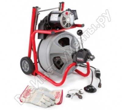 Ridgid к-400 af машина барабанного типа с с-45iw 12 мм х 23 м 28103