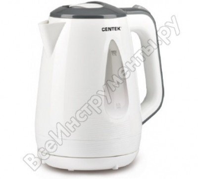 Centek чайник ct-0048 white /бел/ 1,8 л, 2200вт ct-0048 white