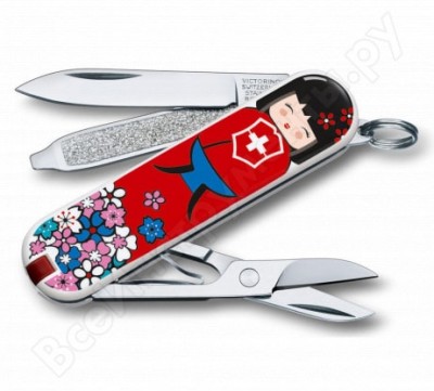 Victorinox нож-брелок classic le 2016, 58 мм, 7 функ, 