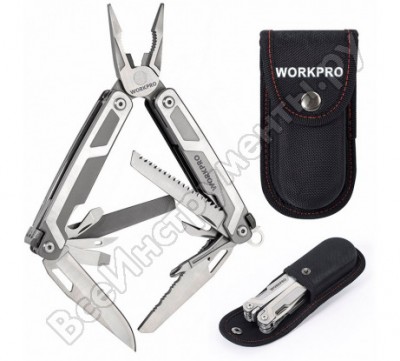 Workpro мультитул 16в1 w014070