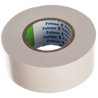 FOLSEN Изоляционная лента 25мм x 20м, белая 012605