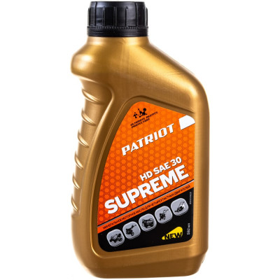 PATRIOT Масло PATRIOT SUPREME HD SAE 30 4T 0,592 л. 850030629