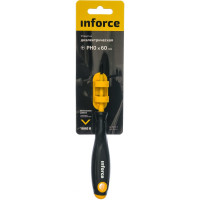 Inforce Отвертка диэлектрическая PH0х60мм 06-09-73