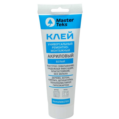 Ремонтно-монтажный акриловый клей MASTERTEKS HOMEMASTER 53424