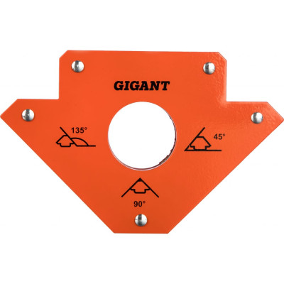 Gigant угольник магнитный стрелка 75lbs g-0512