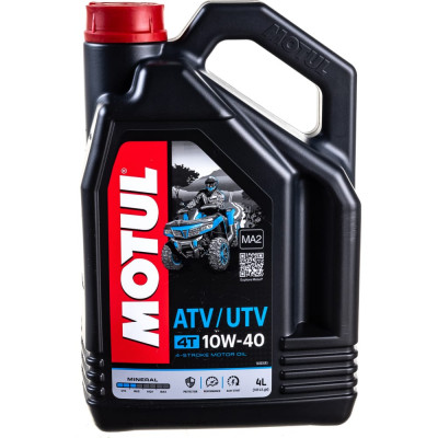 Масло для квадроциклов MOTUL ATV-UTV 4T 10W40 105879