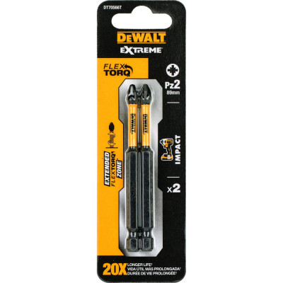 Ударные биты Dewalt DT70566T IMPACT Torsion