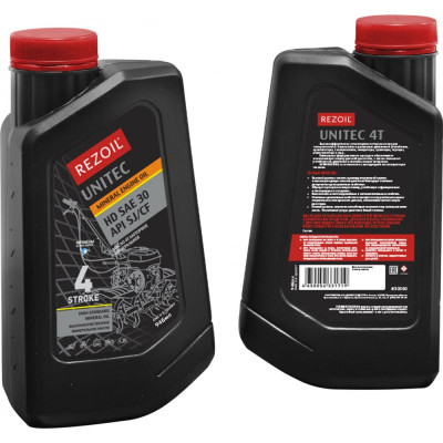 Минеральное масло REZOIL REZOIL UNITEC HD SAE 30 03.008.00010