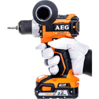 Aeg бесщеточная дрель-шуруповерт bs18c2blli-202c 4935464094
