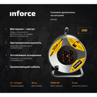 Силовой удлинитель Inforce К4-Е-30 КГ 44130