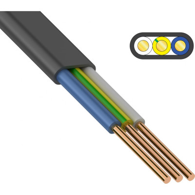 Кабель ВВГ-Пнг REXANT А -LS