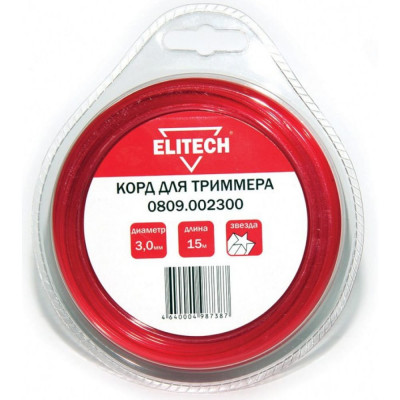 Леска Elitech 0809.002300