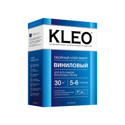 Kleo клей для виниловых обоев, сыпучий 020 smart 5-6