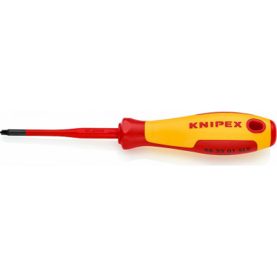 KNIPEX Отвёртка тонкая PlusMinus Pozidriv 212 mm KN-982502SLS