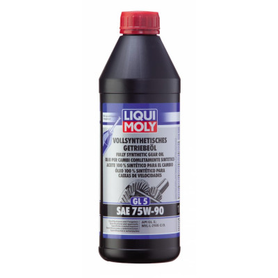 Синтетическое трансмиссионное масло LIQUI MOLY Vollsynth.Getrieb. 75W-90 GL-5 1950