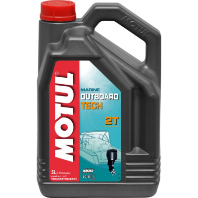 MOTUL Масло для лодочных моторов OUTBOARD TECH 2T 5л 101728