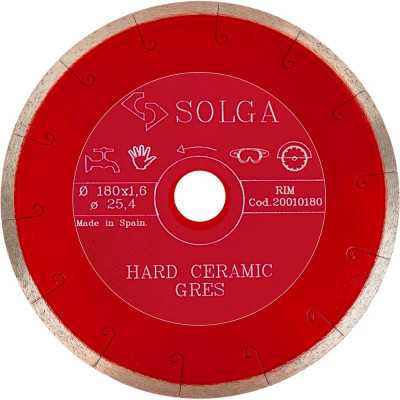 Алмазный диск Solga Diamant HARD CERAMICS 20010180