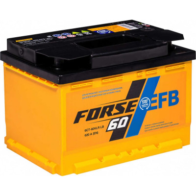 FORSE Аккумуляторная батарея EFB 6ст-60 VLR 0 LB 640A 560110051