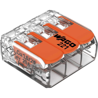 WAGO Клемма 50 шт. 2661 ЦБ-00015765 221-413