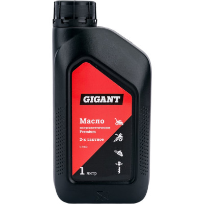 Gigant Масло полусинтетическое Premium 2-х тактное 1 л G-0402