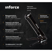 Inforce Усиленный полукорпусный пистолет для герметика 01-13-06