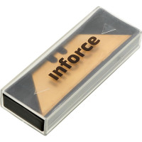 Inforce титановые трапециевидные лезвия 10 штук в упаковке 11-03-11