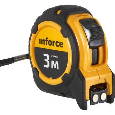 Inforce Рулетка компактная 3Х16 06-11-72