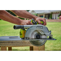 Ryobi ONE+ бесщеточная циркулярная пила R18CS7-0 без аккумулятора в комплекте 5133002890