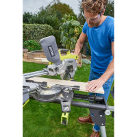 Ryobi ONE+ Аккумуляторная торцовочно-усовочная пила R18MS216-0 без аккумулятора в комплекте 5133003597