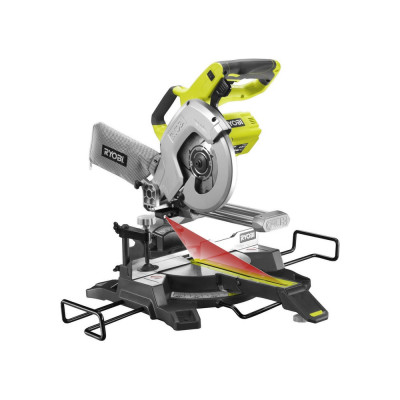 Ryobi ONE+ Аккумуляторная торцовочно-усовочная пила R18MS216-0 без аккумулятора в комплекте 5133003597