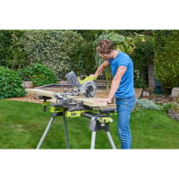 Ryobi ONE+ Аккумуляторная торцовочно-усовочная пила R18MS216-0 без аккумулятора в комплекте 5133003597